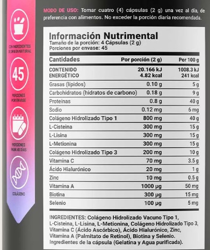 BLIFE Womens HR | Multivitamínico para Ella 180 Caps | 500 mg