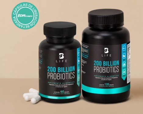 BLIFE 200 Billion Probiotics | 200 Billones de Probióticos  60 caps | 550 mg