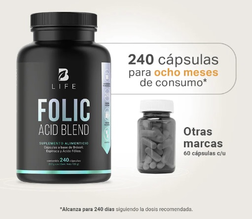 BLIFE Folic Acid Blend 240 Caps