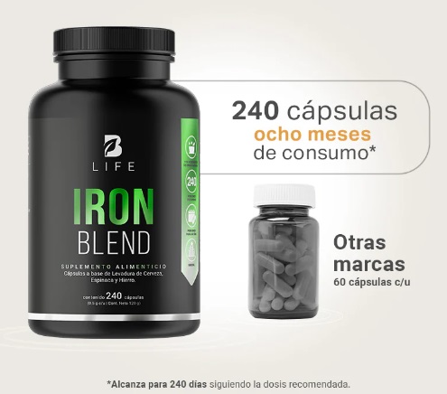 BLIFE Iron Blend | Hierro 240 Caps