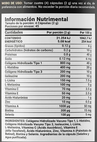 BLIFE SKN Blend | Cuidado de la Piel 180 Caps