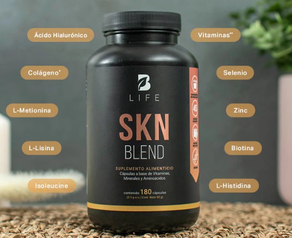 BLIFE SKN Blend | Cuidado de la Piel 180 Caps