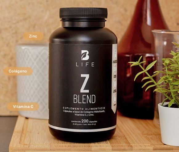 BLIFE Z Blend | Zinc 200 Cápsulas | 420 mg