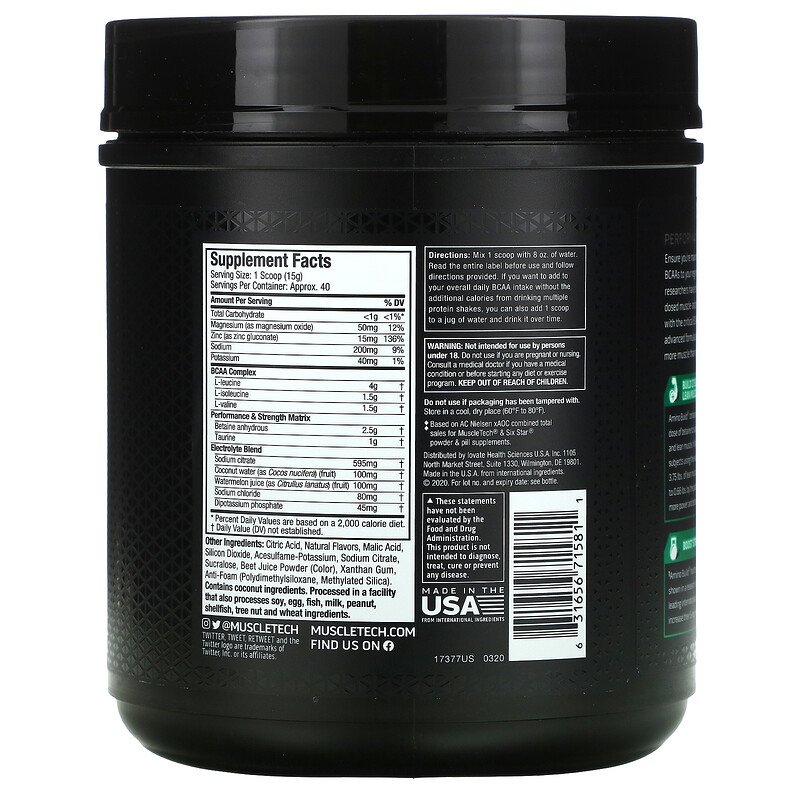 AMINO BUILD 40 SERVICIOS