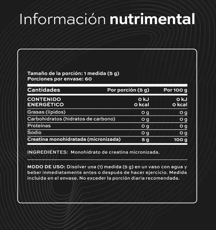 BLIFE Creatine monohydrate 300 gr 60 serv
