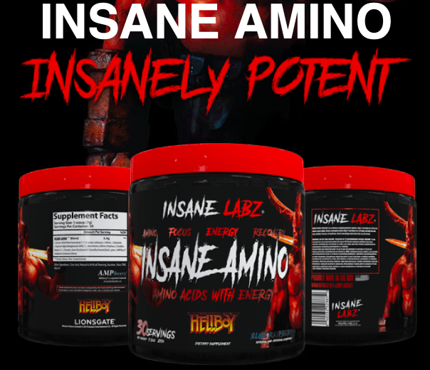 INSANE LABZ, HELLBOY AMINO 30 SERVICIOS