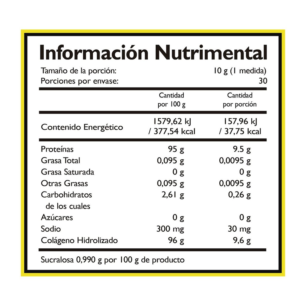 COLAGENO HIDROLIZADO ULTRA 30 SERVICIOS