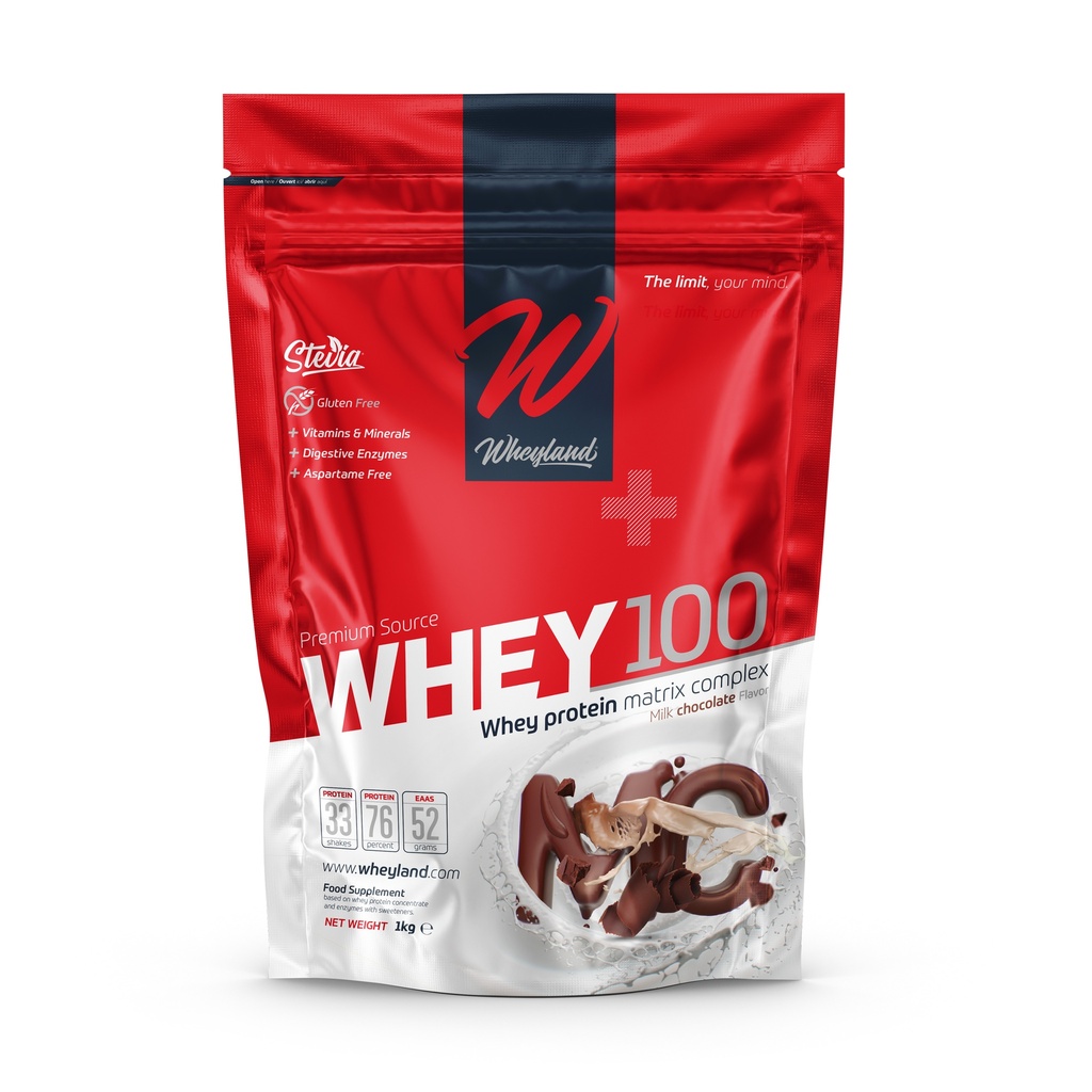 WHEYLAND WHEY 100 4.4 LBS BOLSA 66 SERVICIOS