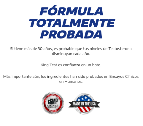 RONNIE KING TEST 90 CTS 15 SERVICIOS