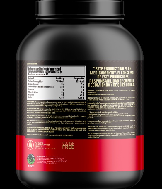 100% WHEY GOLD STD 2 LBS