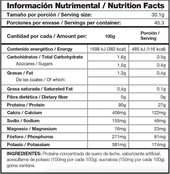 MDN WHEYNER 3 LBS 45 SERVS