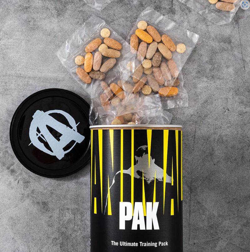 ANIMAL PAK CON 44 PACKS DE VITAMINAS