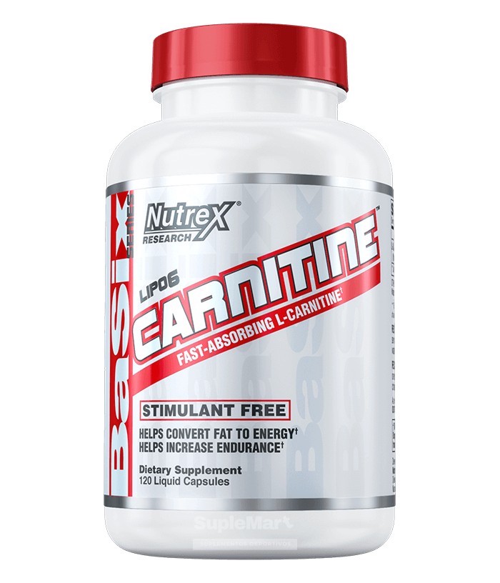 LIPO 6 L-CARNITINE 120 CAPS 60 SERVICIOS