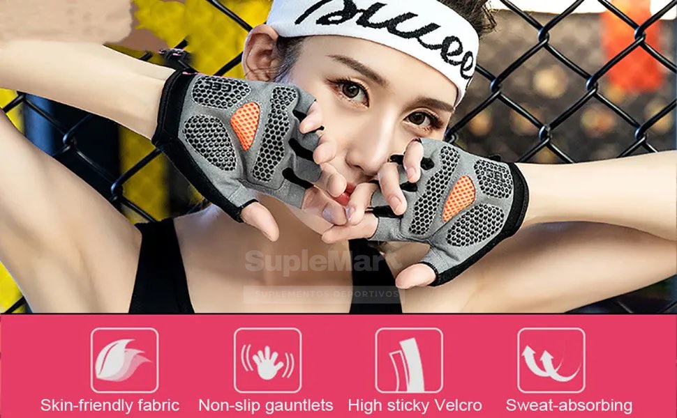 GUANTES TRANSPIRABLES ROSA M