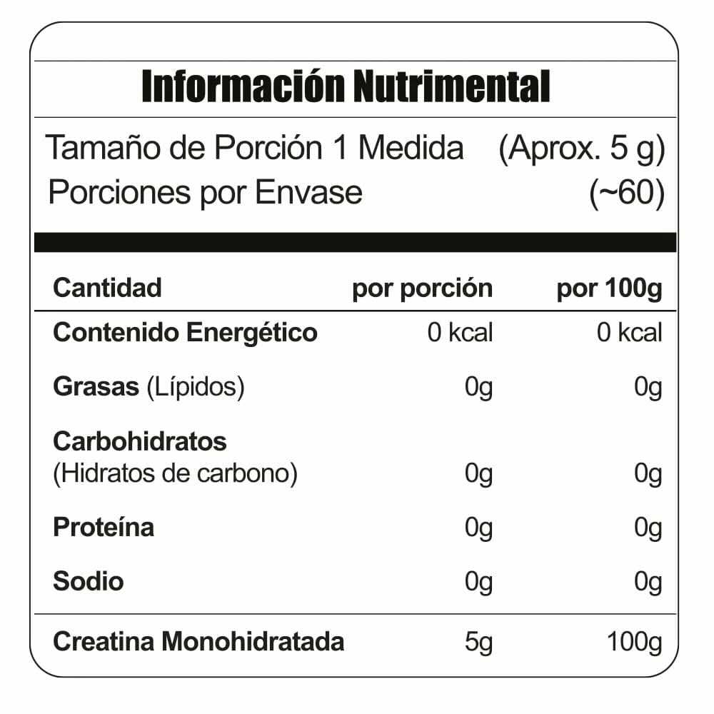 META 100% GERMAN CREATINE CREAPURE 60 SERVS