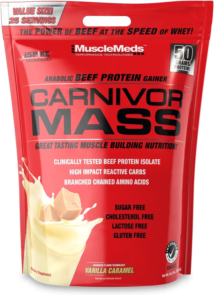 CARNIVOR MASS 10 LB BOLSA 25 SERVICIOS