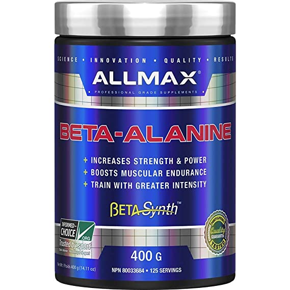 ALLMAX BETA ALANINA 400 GR 125 SERV