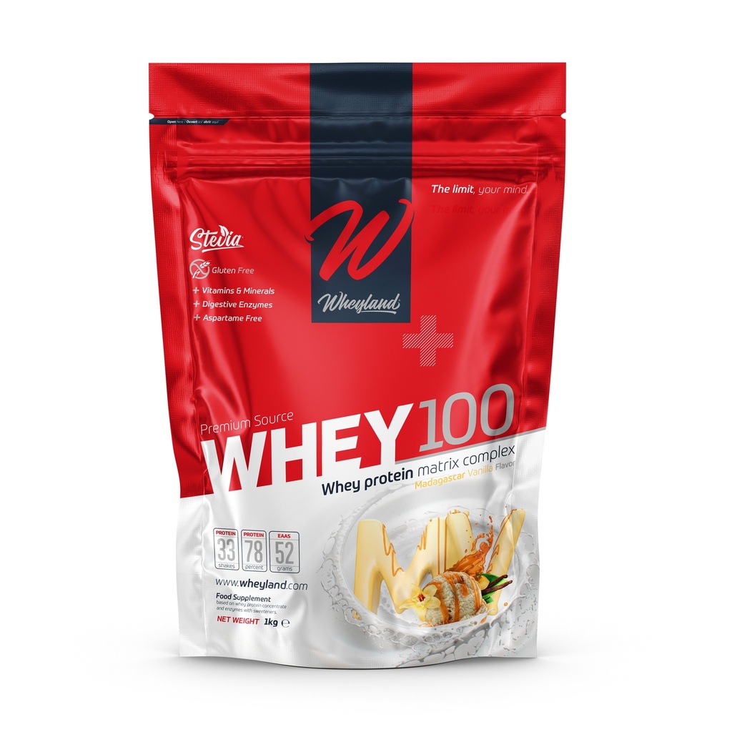 WHEYLAND WHEY 100 4.4 LBS BOLSA 66 SERVICIOS