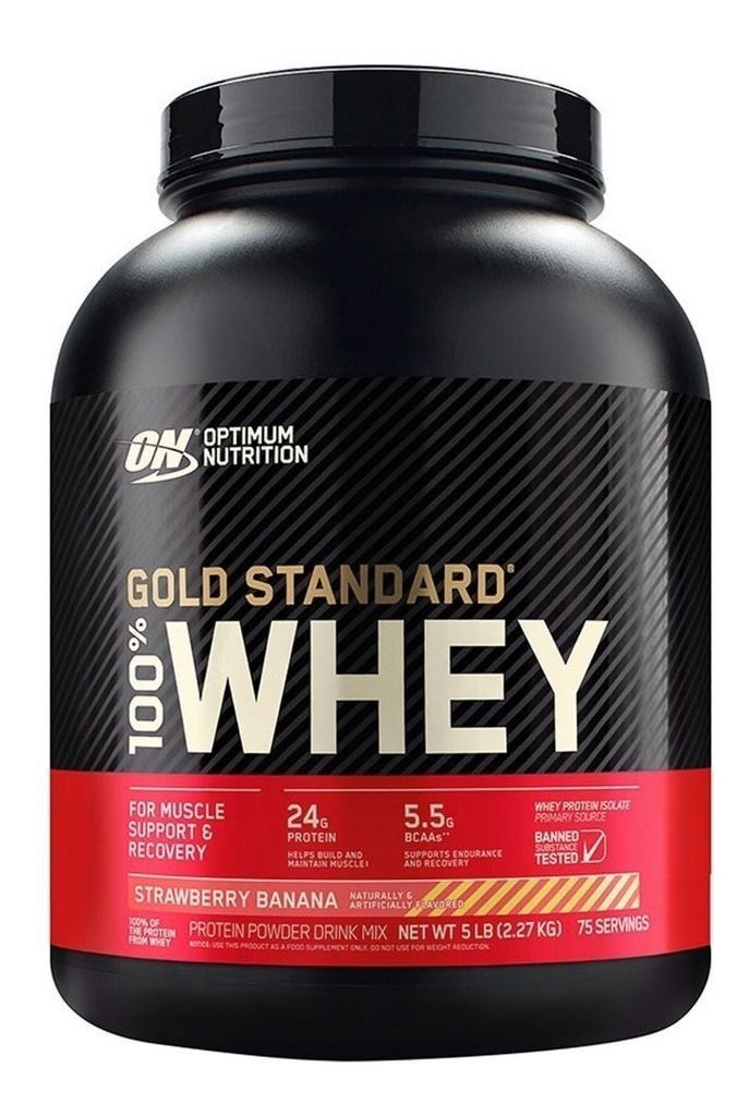 100% WHEY GOLD STANDARD 5 LBS 74 SERVICIOS