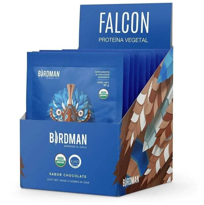 BIRDMAN FALCON PROTEIN CAJA CON 12 SOBRES