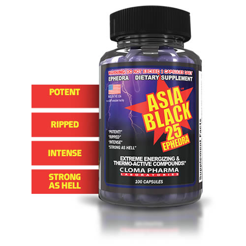 ASIA BLACK 100 CAPS 100 SERVICIOS