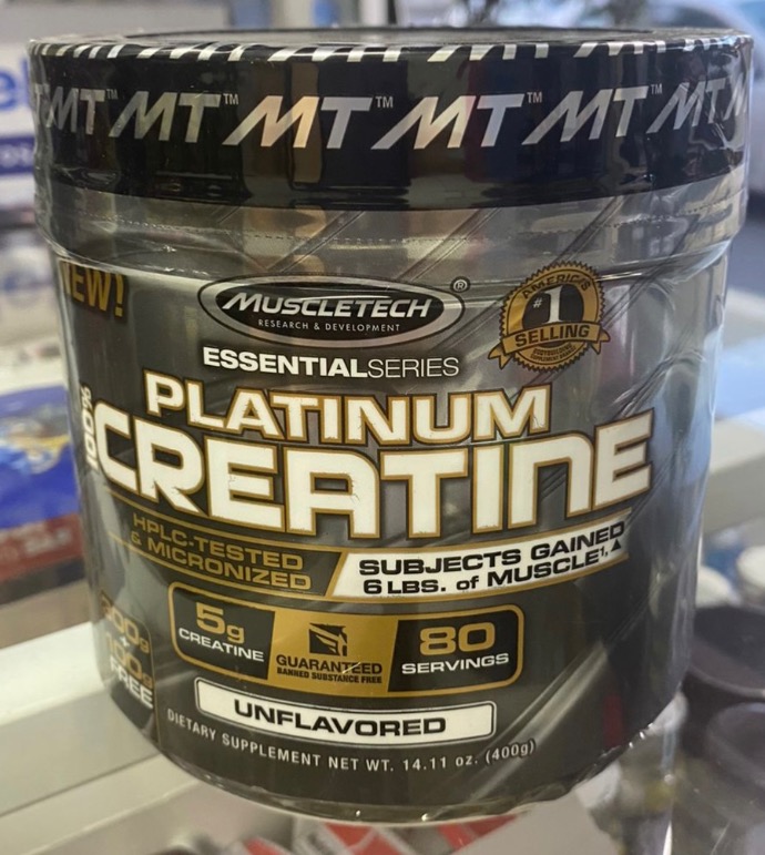 PLATINUM CREATINA 400g 80 SERVICIOS