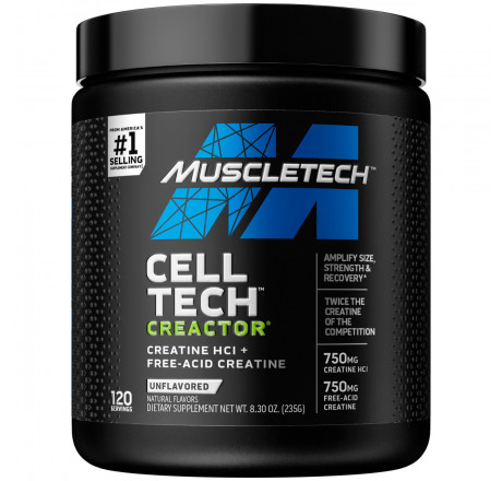 MUSCLETECH, CELL TECH CREACTOR 235 GR 120 SERV