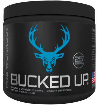 BUCKED UP PRE-WORKOUT 25 SERV BLUE RAZ LEMONADE