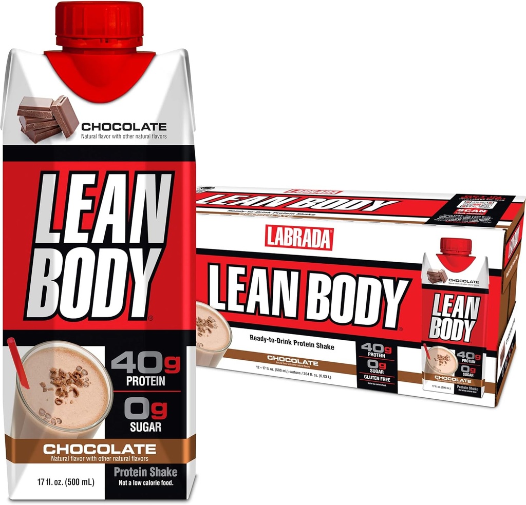 LABRADA LEAN BODY 17 OZ CAJA/12PACK