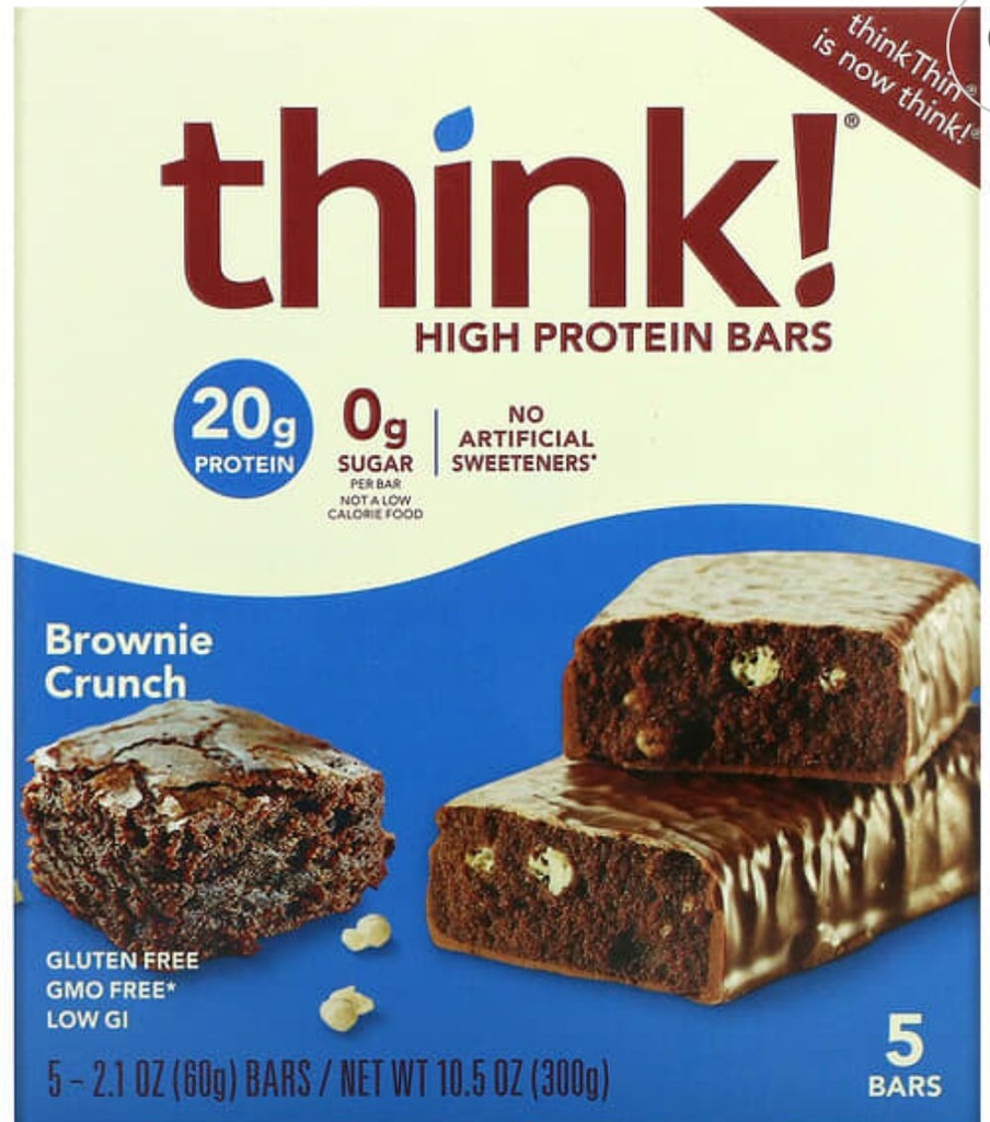 THINK! CAJA CON 10 BARRAS HIGH PROTEIN