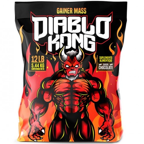 DIABLO KONG MASS GAINER 12 LBS 17 SERVICIOS