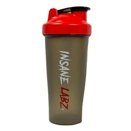 SHAKER INSANE 650 ML/20 OZ NEGRO TAPA...