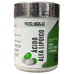 [P084RY1270] RED GOLD ACIDO ALFA LIPOICO Y CURCUMA 700MG 60 CAPS