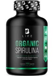 [P097BL1512] BLIFE Organic Spirulina | Espirulina Orgánica 150 Caps | 500 mg