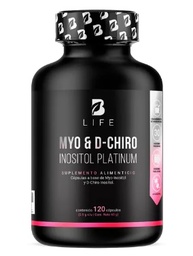 BLIFE Myo y D-Chiro Inositol Platinum Mezcla de Ratio 40:1  120 Caps | 500 mg